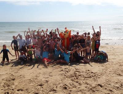 teen club at the beach of Saint-Jean-de-Monts