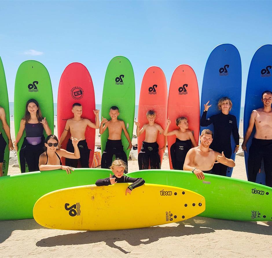 teen club at the beach of Saint-Jean-de-Monts 