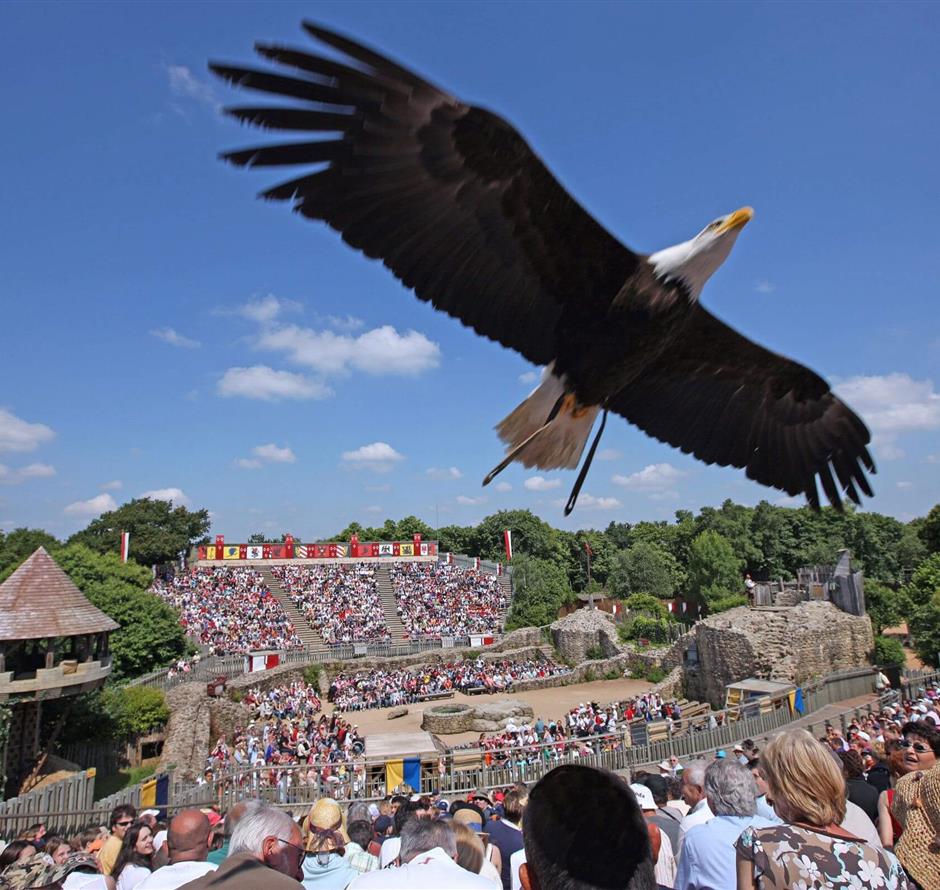 Le Puy du Fou near Les Sirènes 3-star campsite 