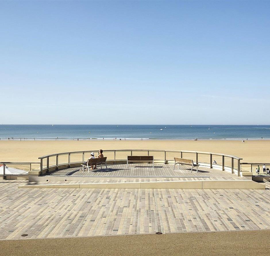 Sables d'Olonne near Camping Les Sirènes 3 stars in St Jean de Monts in Vendée 
