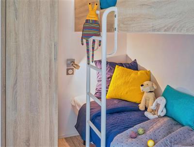 Mobile home room for 4/6 people with 2 bedrooms and air conditioning accessible to people with reduced mobility