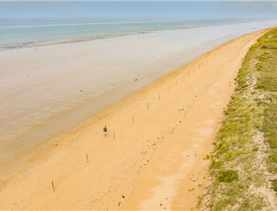 Saint-Jean-de-Monts seaside trail in Vendée near the 3-star Les Sirènes campsite