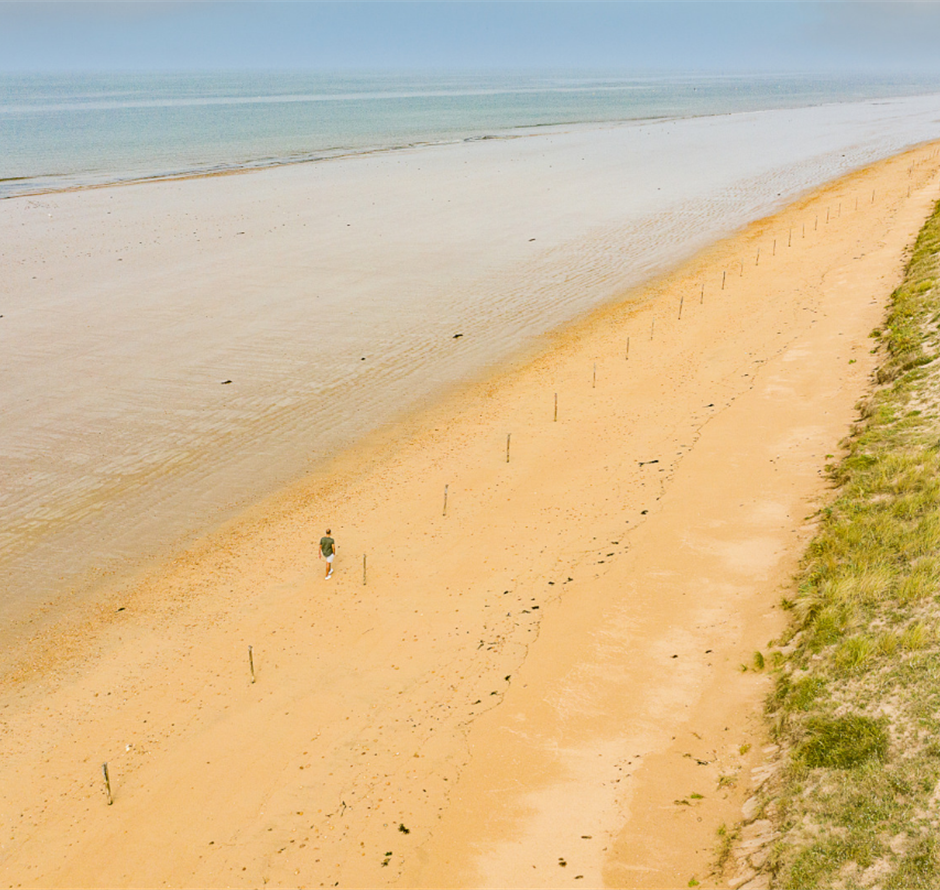 Saint-Jean-de-Monts seaside trail in Vendée near the 3-star Les Sirènes campsite 