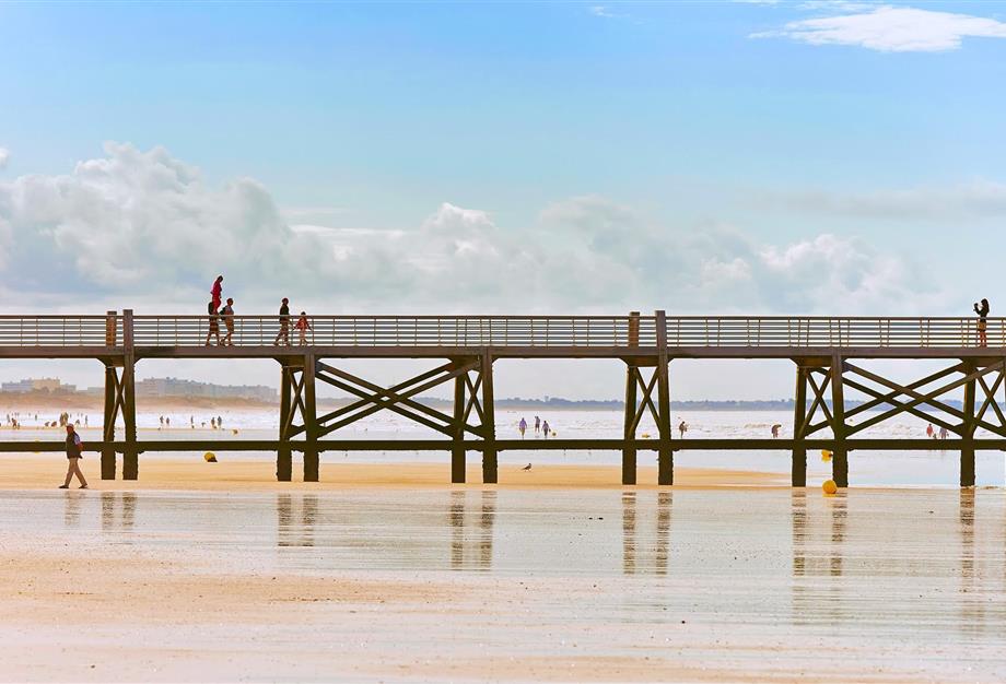 Beach of Saint-Jean-de-Monts in Vendée not to be missed around the 3-star Les Sirènes campsite - CAMPING**** Les Sirènes