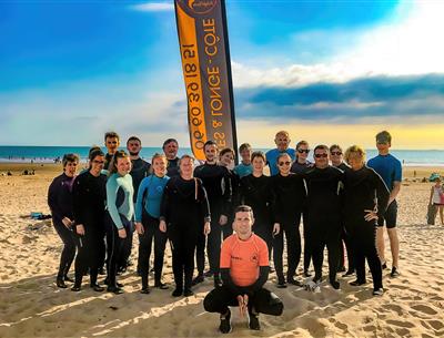 teen club at the beach of Saint-Jean-de-Monts