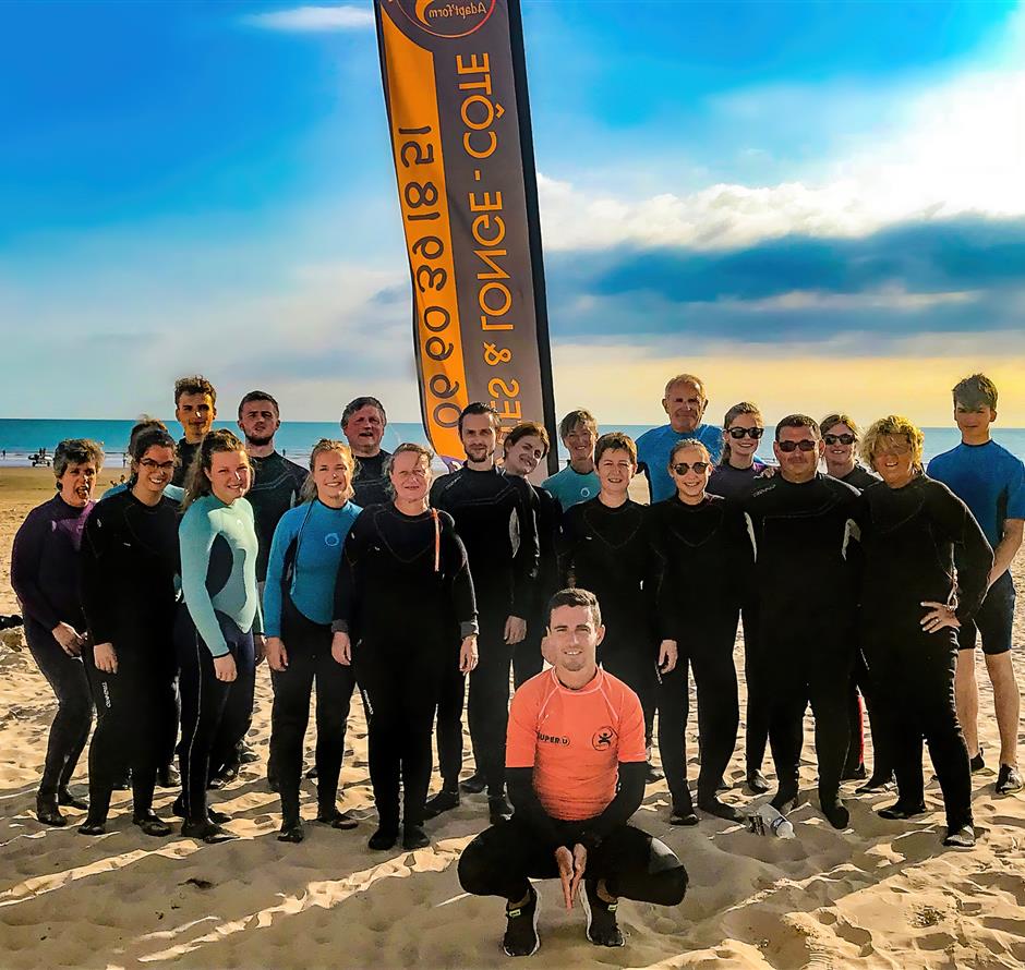 teen club at the beach of Saint-Jean-de-Monts 