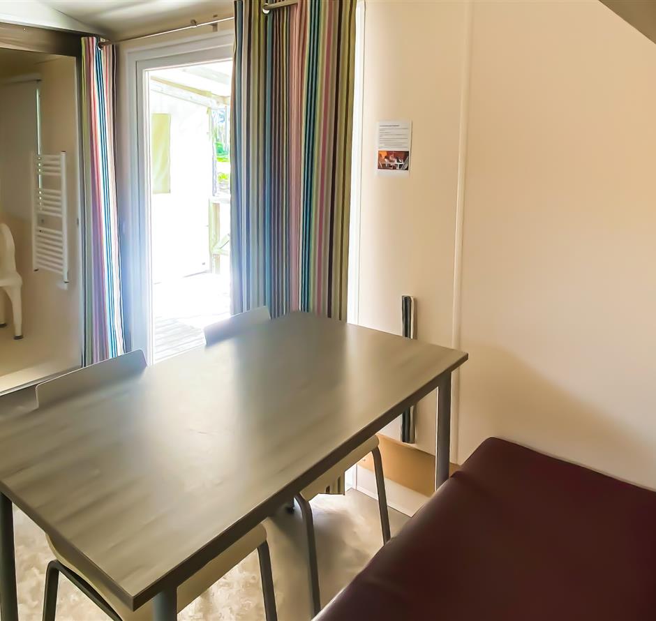 Living room of the Cottage 4 people 2 bedrooms PMR 
