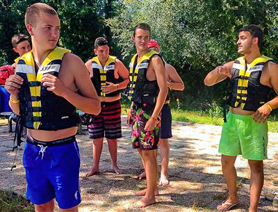teen club at the beach of Saint-Jean-de-Monts