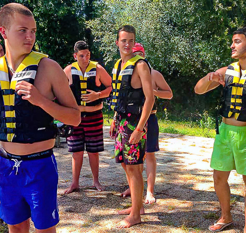 teen club at the beach of Saint-Jean-de-Monts 