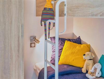 Mobile home room for 4/6 people with 2 bedrooms and air conditioning accessible to people with reduced mobility