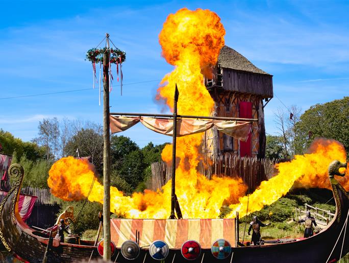 Le Puy du Fou near Les Sirènes 3-star campsite
