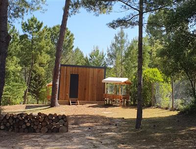 Pitch **** with private sanitary facilities
