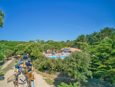 children's play area at Camping Les Sirènes