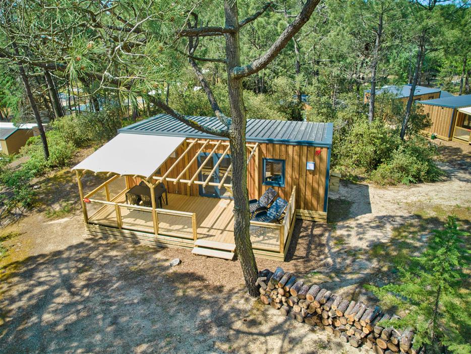 Cottage 4 people 2 bedrooms 2 bathrooms 4 flowers - CAMPING**** Les Sirènes