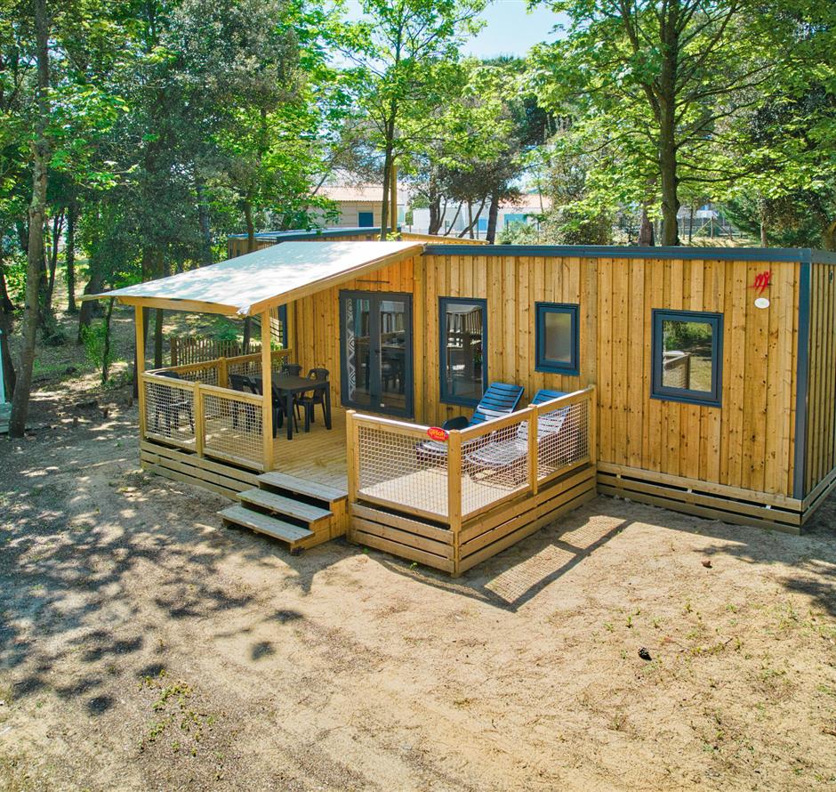 Aerial view of the Cottage 6 people 3 flowers 